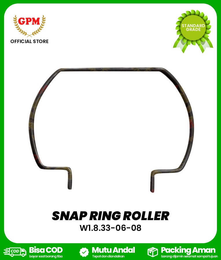SNAP RING ROLLER / PENGUNCI COVER ROLLER LUAR YOYO BIMO, NDR85 / W1.8.33-06-08