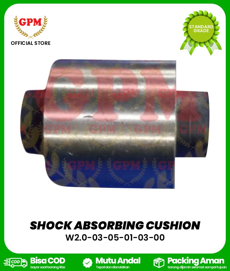 SHOCK ABSORBING CUSHION/BANTALAN MESIN MAXXI BIMO-NDR/W2.0-03-05-01-03-00