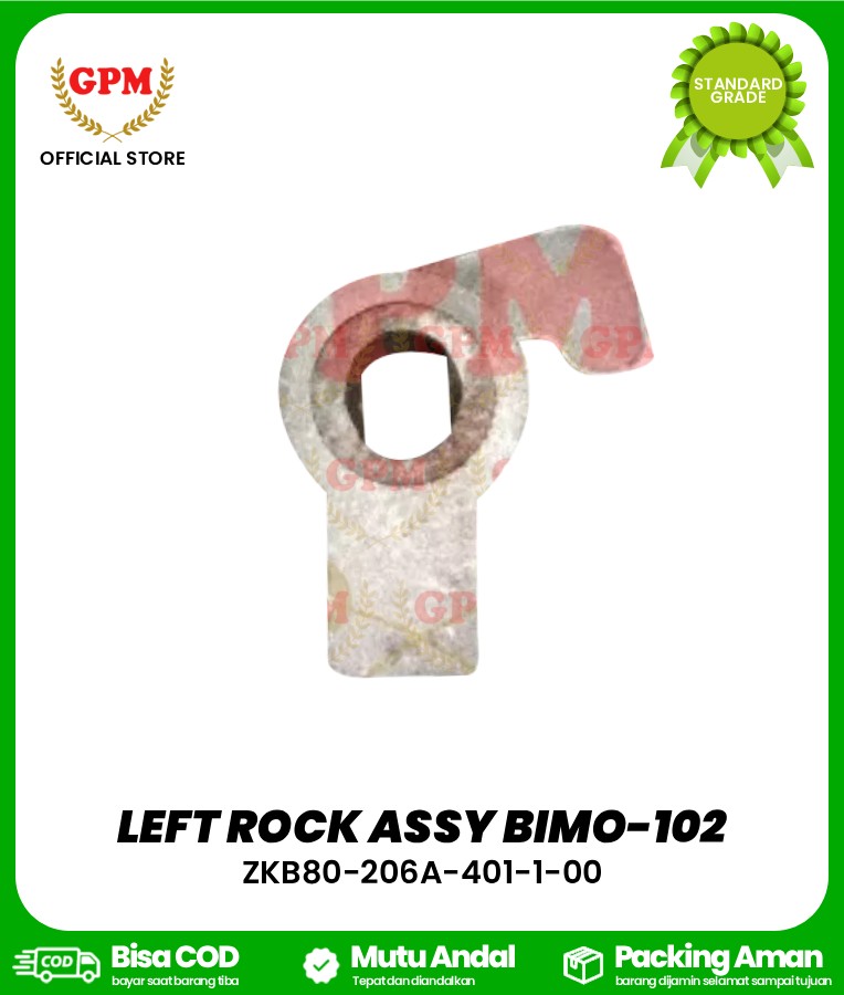 LEFT ROCK ASSY BIMO-102/ZKB80-206A-401-1-00