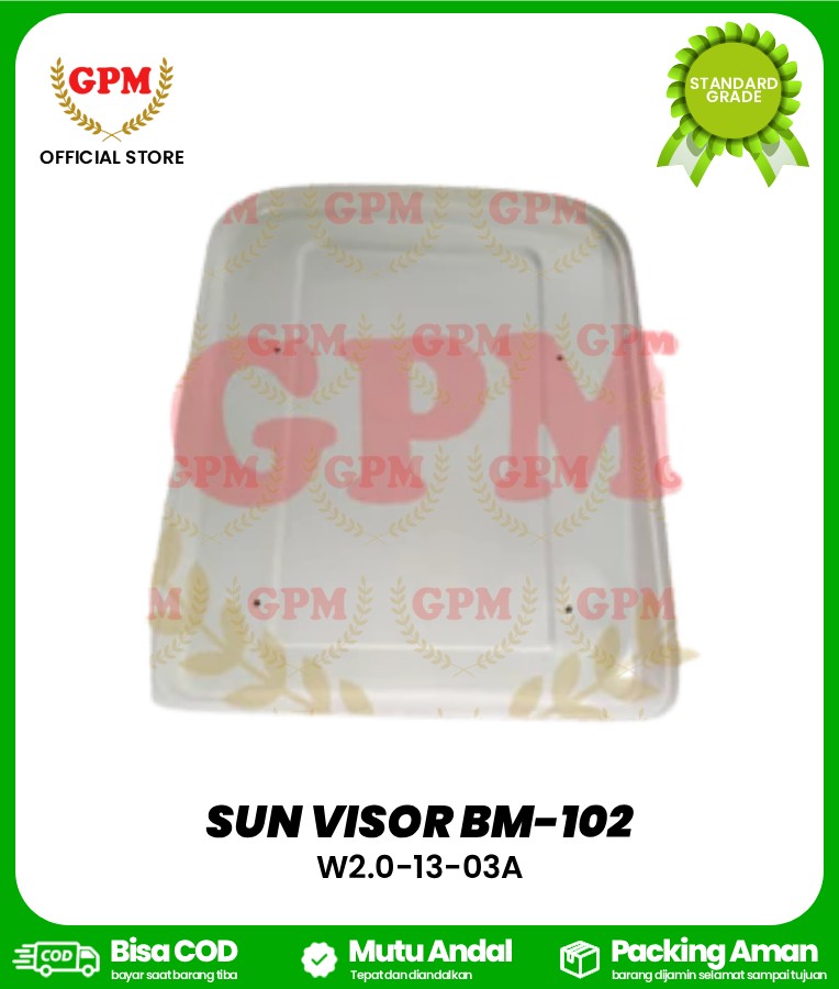SUN VISOR BM-102 / CANOPY BIMO 102,NDR85/W2.0-13-03A