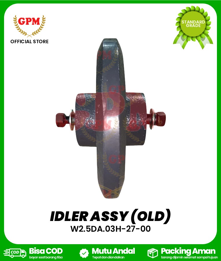 IDLER ASSY (OLD) / Roda Belakang Assy Diameter 26,5cm / Bimo-102 / W2.5DA.03H-27-00