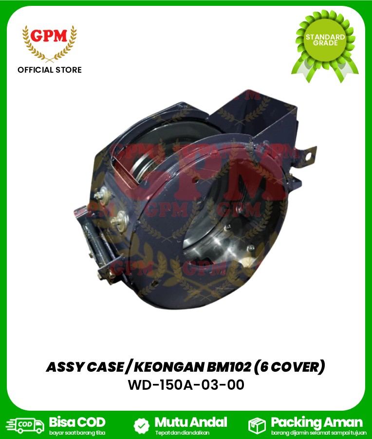 ASSY CASE / KEONGAN BM102 (6 COVER) ASSY DENGAN TUTUP & PLAT / WD-150A-03-00