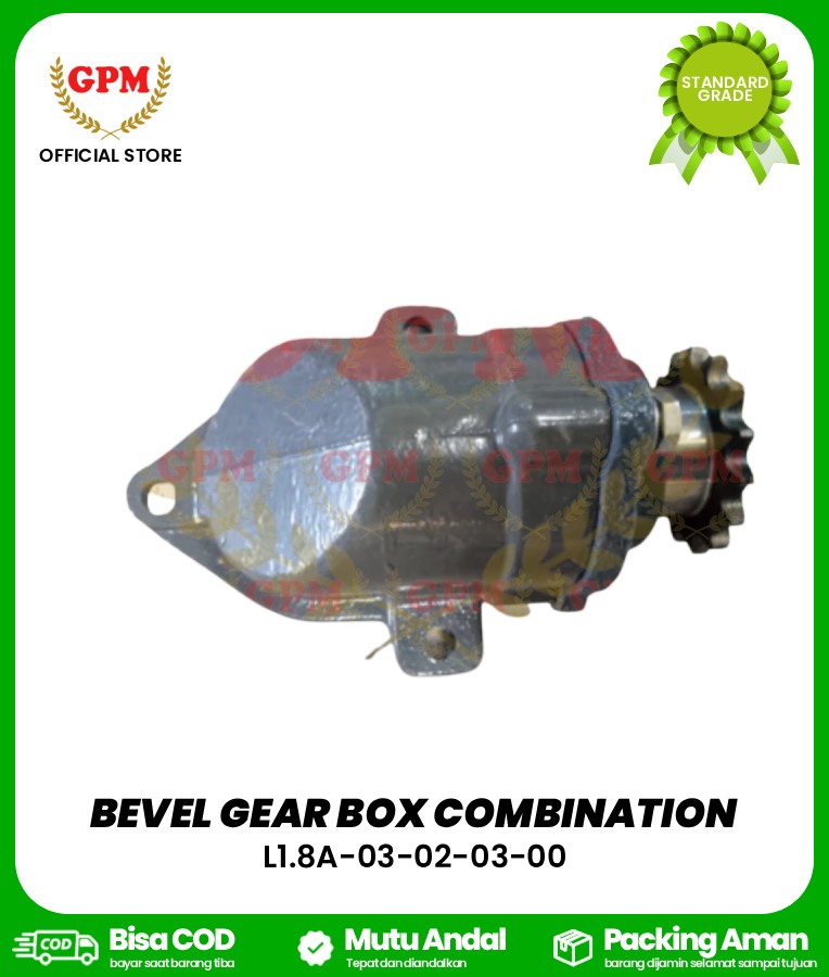 BEVEL GEAR BOX COMBINATION / GEARBOX ULIR DEPAN BIMO-102 / L1.8A-03-02-03-00