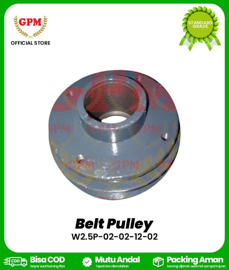 BELT PULLEY UNTUK BIMO-102 / W2.5P-02-02-12-02