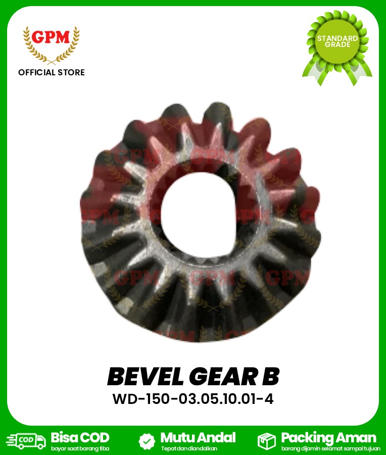 BEVEL GEAR B / GEAR NANAS ULIR BELAKANG B NDR 85/ WD-150-03.05.10.01-4