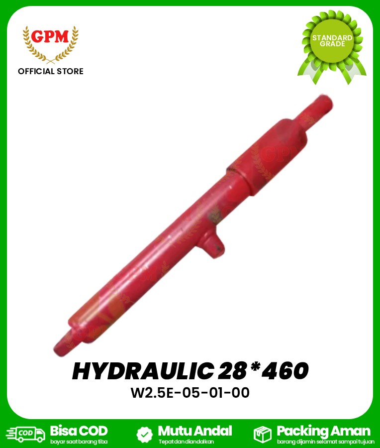 HYDRAULIC 28*460 / HIDROLIK BAKET BIMO-102, NDR-85 (KIRI UNTUK BIMO) / W2.5E-05-01-00