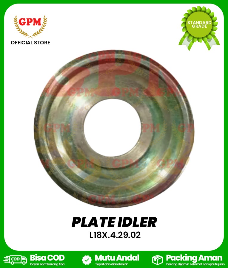 PLATE IDLER NDR-85 / TUTUP IDLER BIMO-102 / NDR-85 / L18X.4.29.02