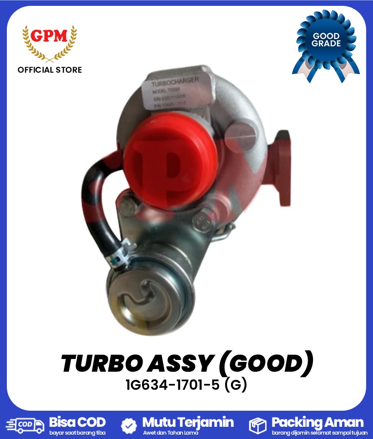 TURBO ASSY (GOOD) DC35 / 1G634-1701-5 (G)