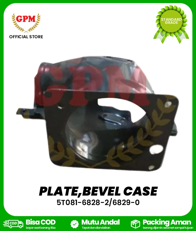 PLATE,BEVEL CASE / RUMAH ULIR BELAKANG DC35 / 5T081-6828-2/6829-0