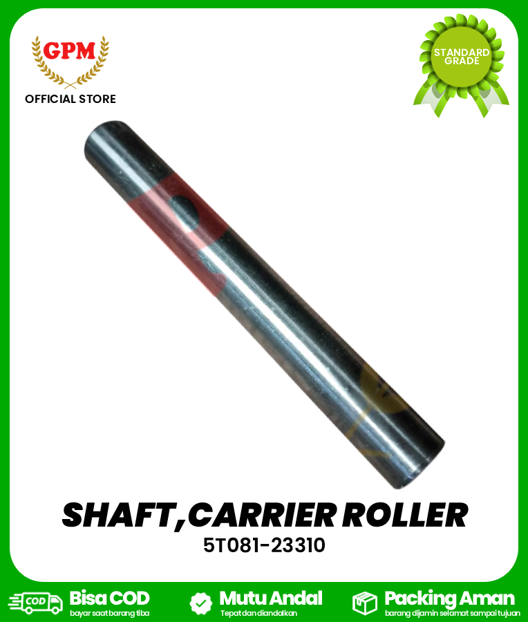 SHAFT,CARRIER ROLLER / AS ROLLER KECIL DC35/5T081-23310