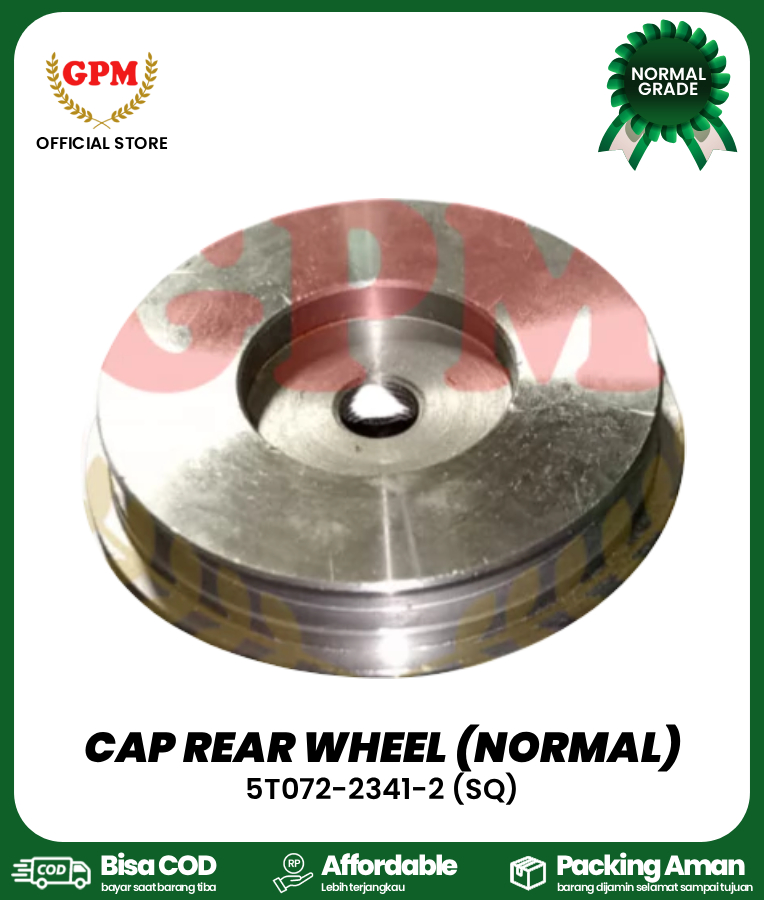 CAP REAR WHEEL (NORMAL) / TUTUP RODA BULAN DC-35 / 5T081-23690 (N)