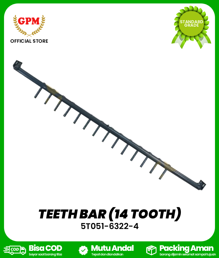 TEETH BAR (14 TOOTH) DC 70 / 5T051-6322-4