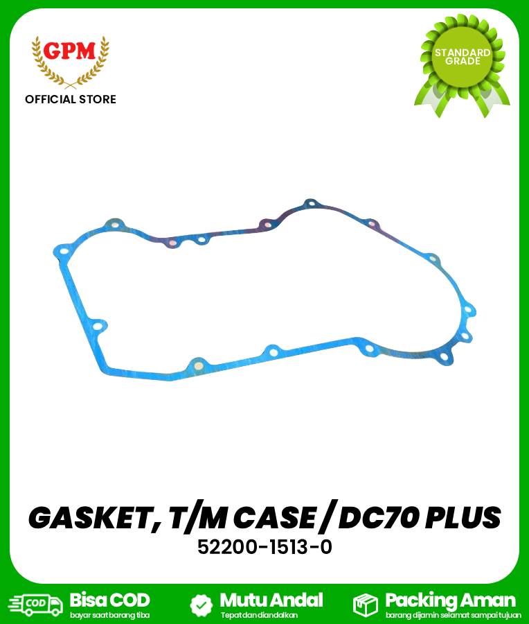 GASKET, T/M CASE / DC70 PLUS / 52200-1513-0