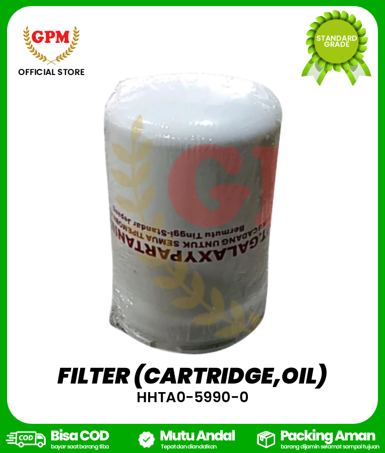 FILTER (CARTRIDGE,OIL) / Filter Hst dc70/70+/93 / HHTA0-5990-0