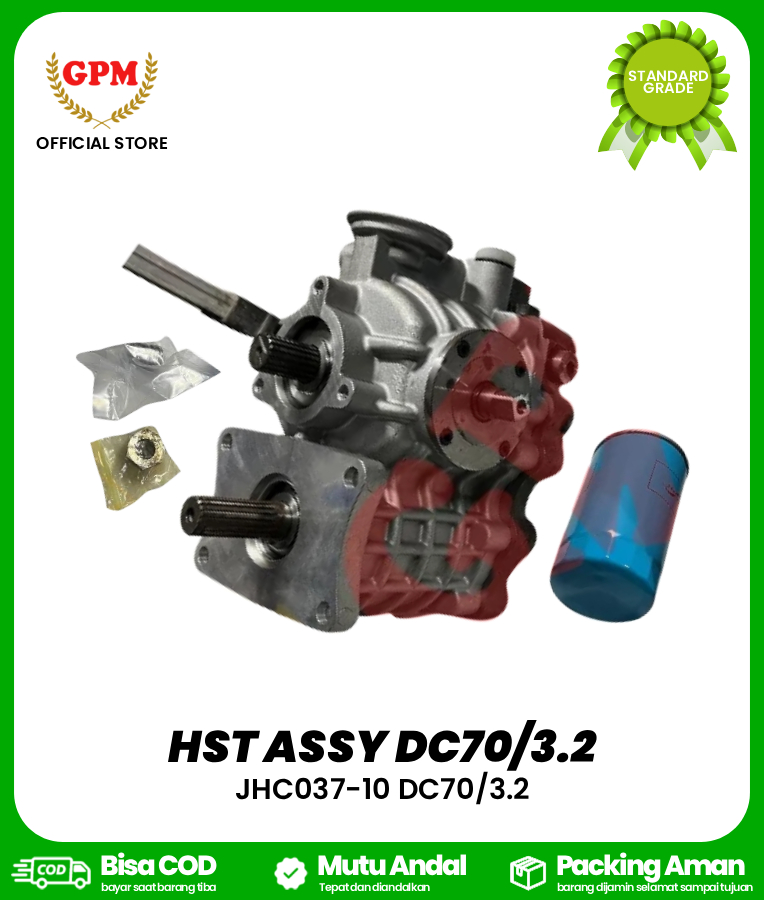 HYDRAULIC SISTEM TRANSMISSION (DC70/3.2)/ JHC037-10 DC70/3.2
