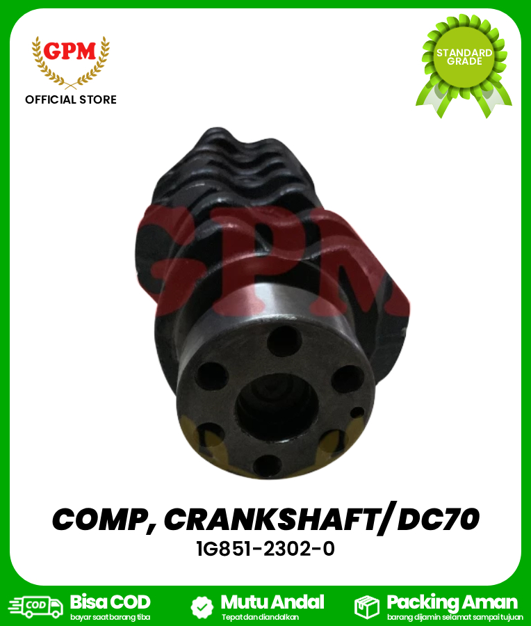 COMP, CRANKSHAFT/ DC70/ 1G851-2302-0