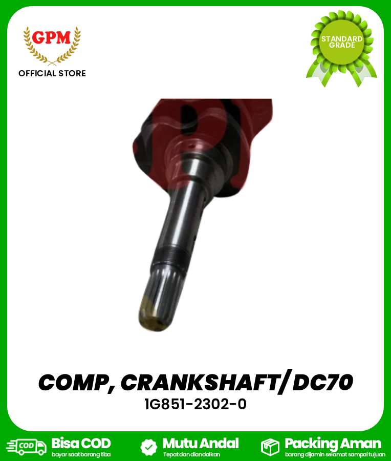 COMP, CRANKSHAFT/ DC70/ 1G851-2302-0